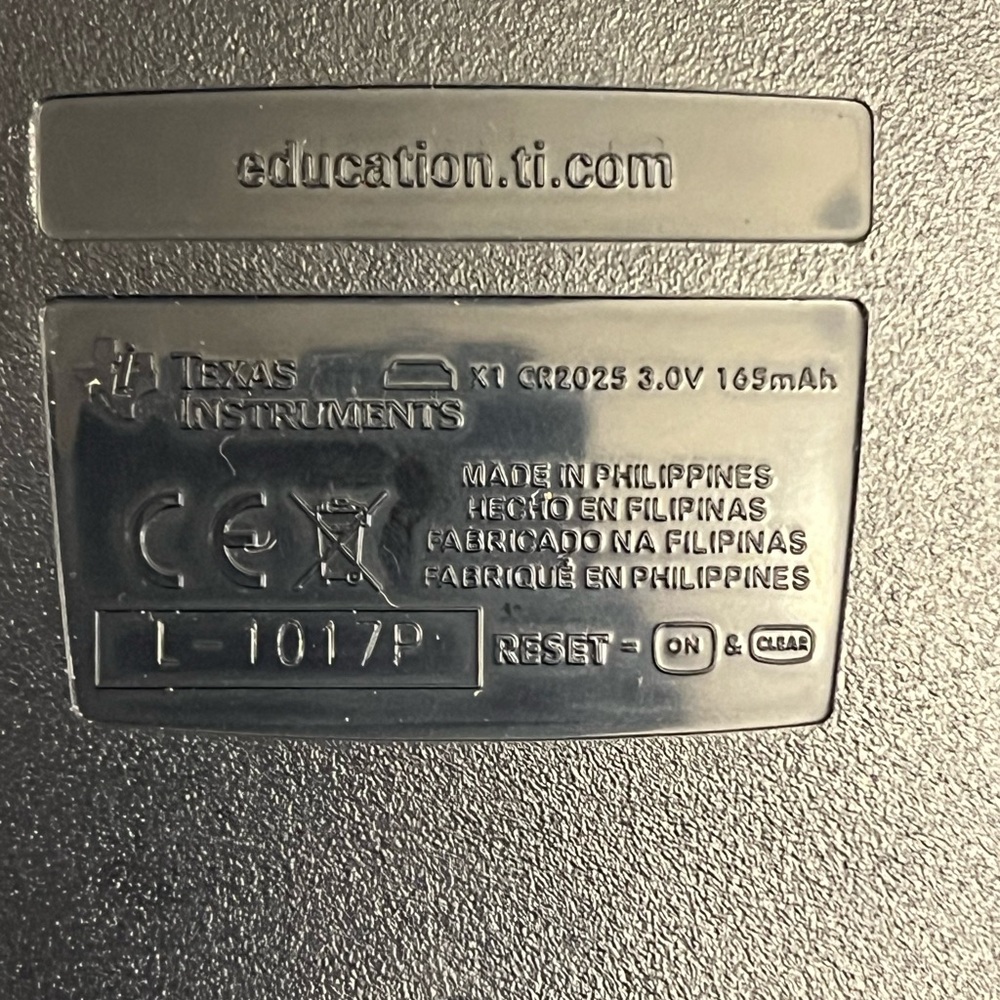 Texas Instruments Calculator - Picture 5 of 5